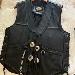 Men’s Harley Davidson Motorcycle vest